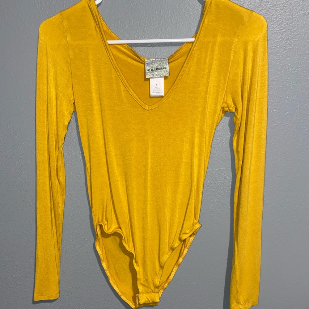 Yellow Bodysuit